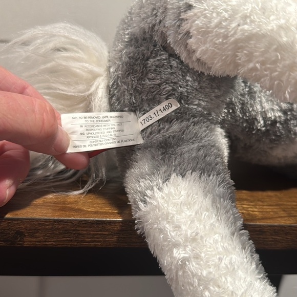 Douglas Cuddle Toy Storm Standing Gray Horse Stuffed Plush vintage - Picture 10 of 12